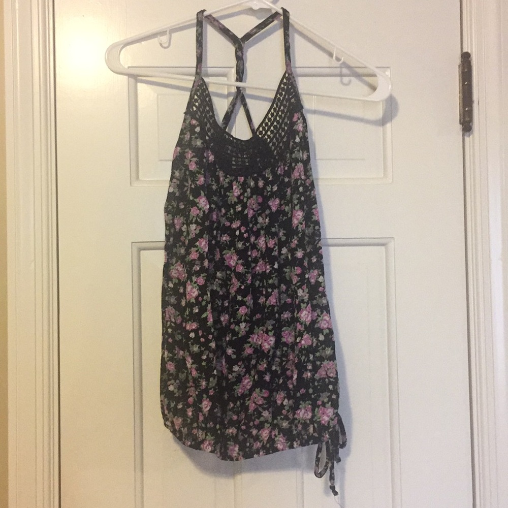 Floral tank top